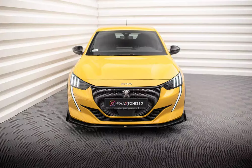 Street Pro Front Splitter + Flaps Peugeot 208 Gt Mk2 - Image 2