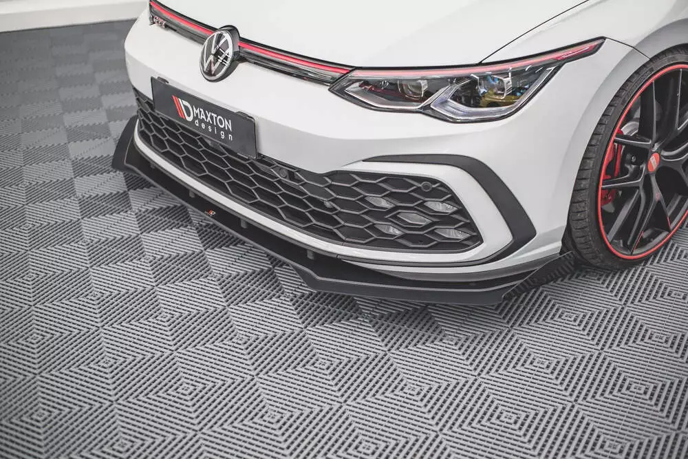 Street Pro Front Splitter + Flaps Volkswagen Golf Gti / Gte / Gtd / R-line Mk8 - Image 2