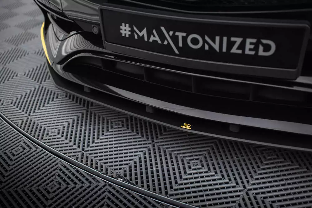 Street Pro Front Splitter Mercedes-amg Cla 45 Aero C117 Facelift - Image 4