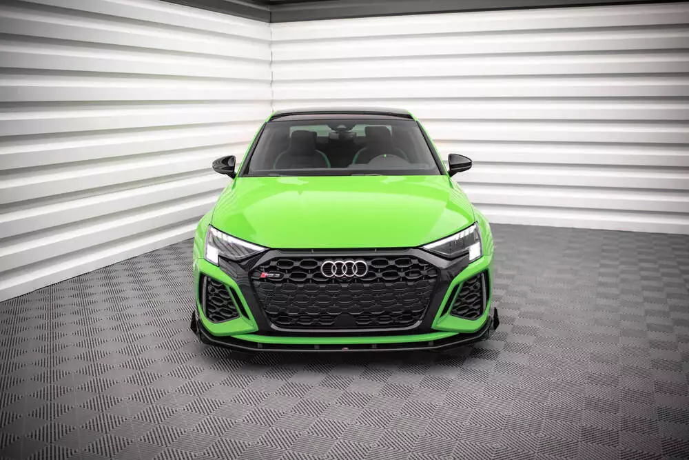 Street Pro Front Splitter V.1 + Flaps Audi Rs3 8y - Image 2
