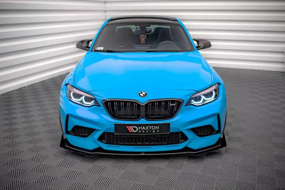Street Pro Front Splitter V.1 + Flaps Bmw M2 Competition F87