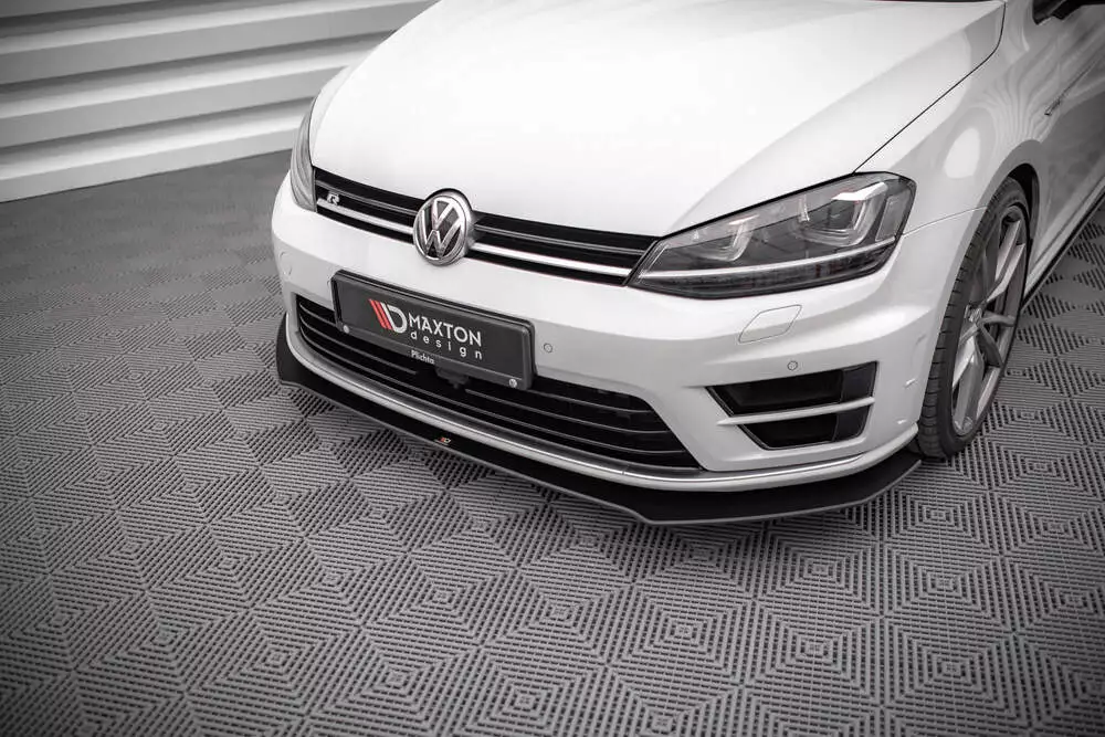 Street Pro Front Splitter V.1 Volkswagen Golf R Mk7 - Image 2