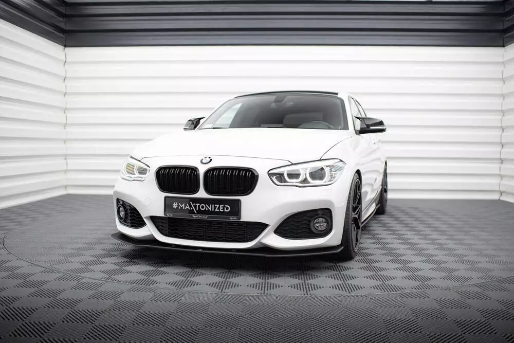 Street Pro Front Splitter V.3 For Bmw 1 F20 M-pack Facelift / M140i