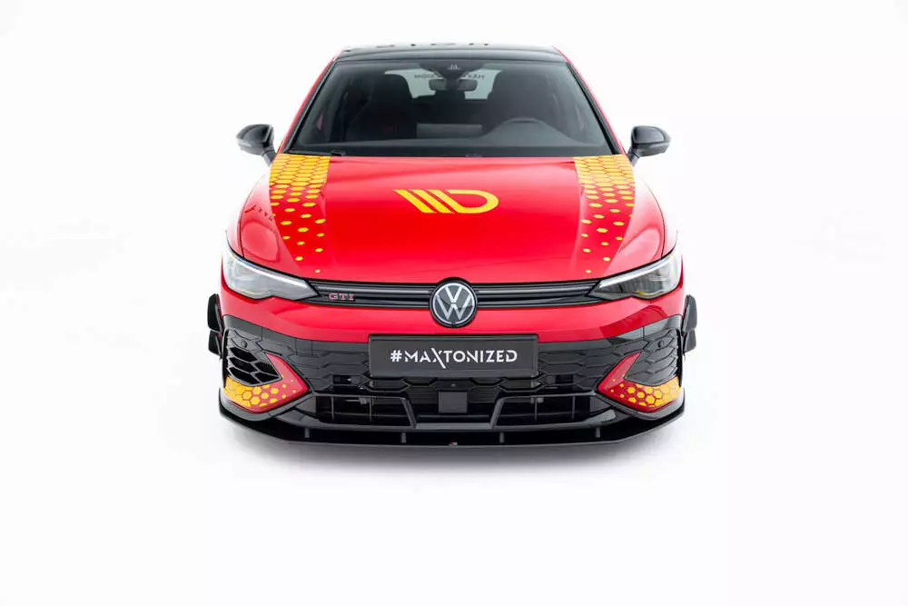 Street Pro Front Splitter Volkswagen Golf Gti Clubsport Mk8 Facelift - Image 2