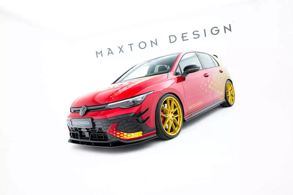Street Pro Front Splitter Volkswagen Golf Gti Clubsport Mk8 Facelift - Image 3