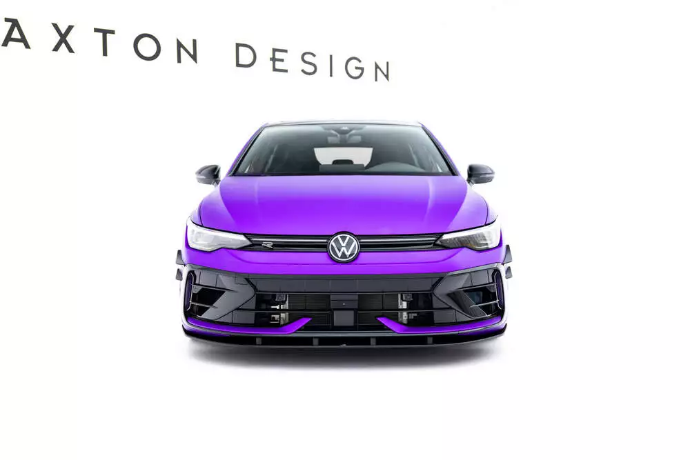 Street Pro Front Splitter Volkswagen Golf R Mk8 Facelift - Image 4