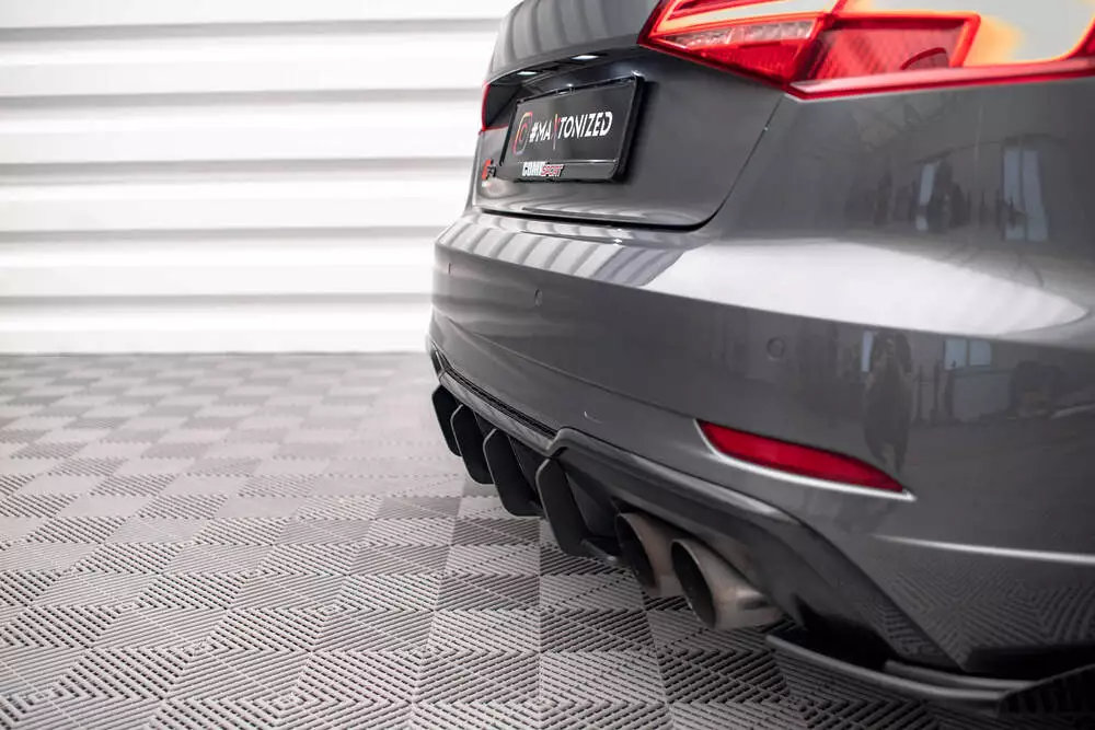 Street Pro Rear Diffuser Audi S3 Sportback 8v Facelift - Image 2