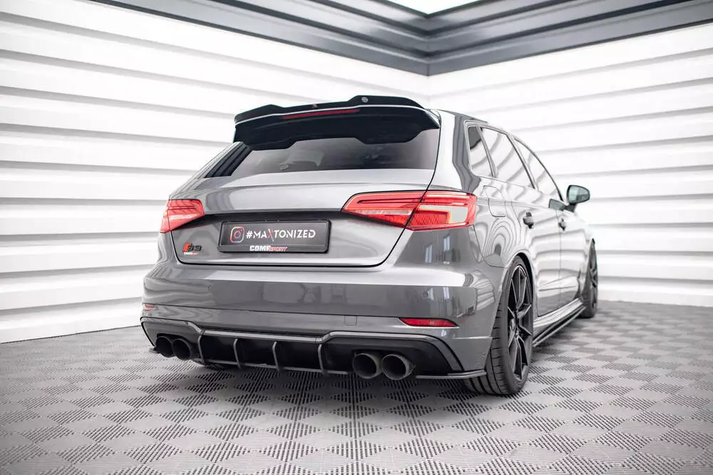 Street Pro Rear Diffuser Audi S3 Sportback 8v Facelift - Image 3