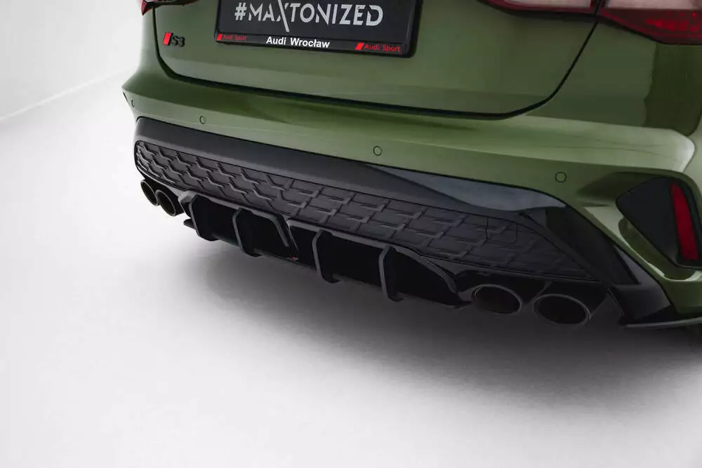 Street Pro Rear Diffuser Audi S3 Sportback 8y Facelift - Image 3