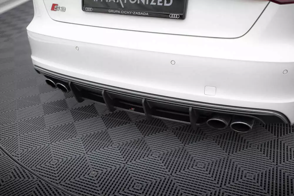 Street Pro Rear Diffuser Audi S3 Sportback / Hatchback 8v - Image 2