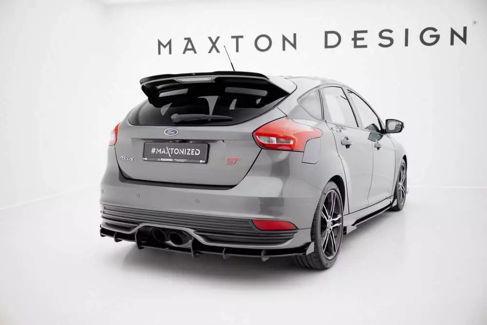 Street Pro Rear Diffuser + Flaps Ford Focus St Mk3 Facelift