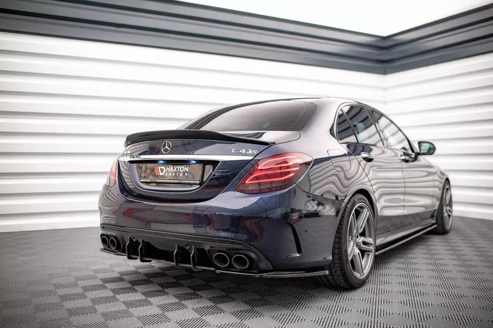 Street Pro Rear Diffuser Mercedes-amg C 43 Sedan W205 Facelift