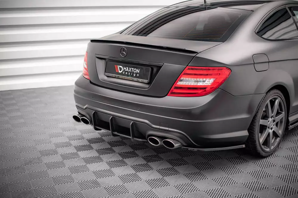 Street Pro Rear Diffuser Mercedes-benz C Coupe Amg-line C204 - Image 2