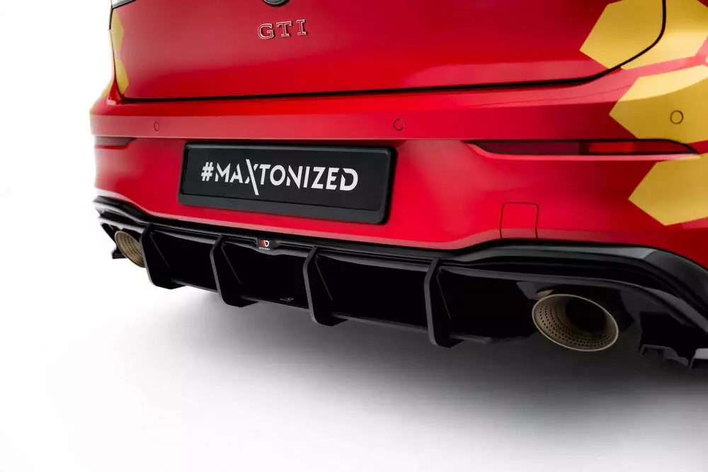 Street Pro Rear Diffuser V.1 Volkswagen Golf Gti Clubsport Mk8 Facelift - Image 2