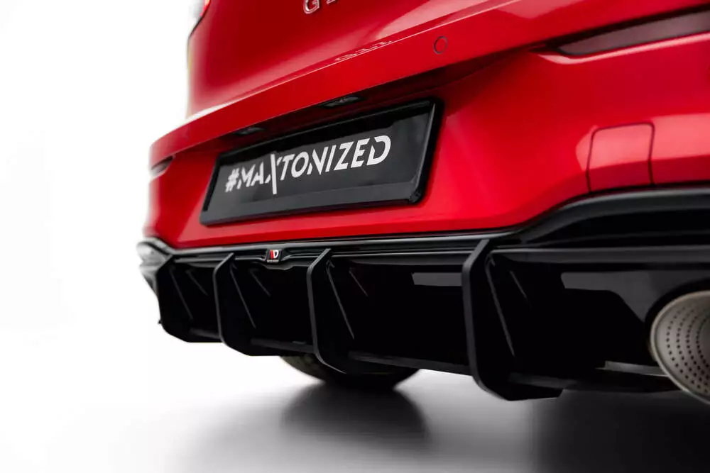Street Pro Rear Diffuser V.1 Volkswagen Golf Gti Clubsport Mk8 Facelift - Image 3