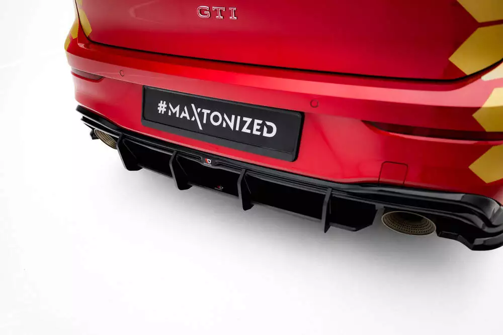 Street Pro Rear Diffuser V.1 Volkswagen Golf Gti Clubsport Mk8 Facelift - Image 4