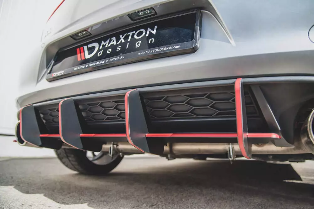 Street Pro Rear Diffuser V.2 Vw Golf 7 Gti - Image 10