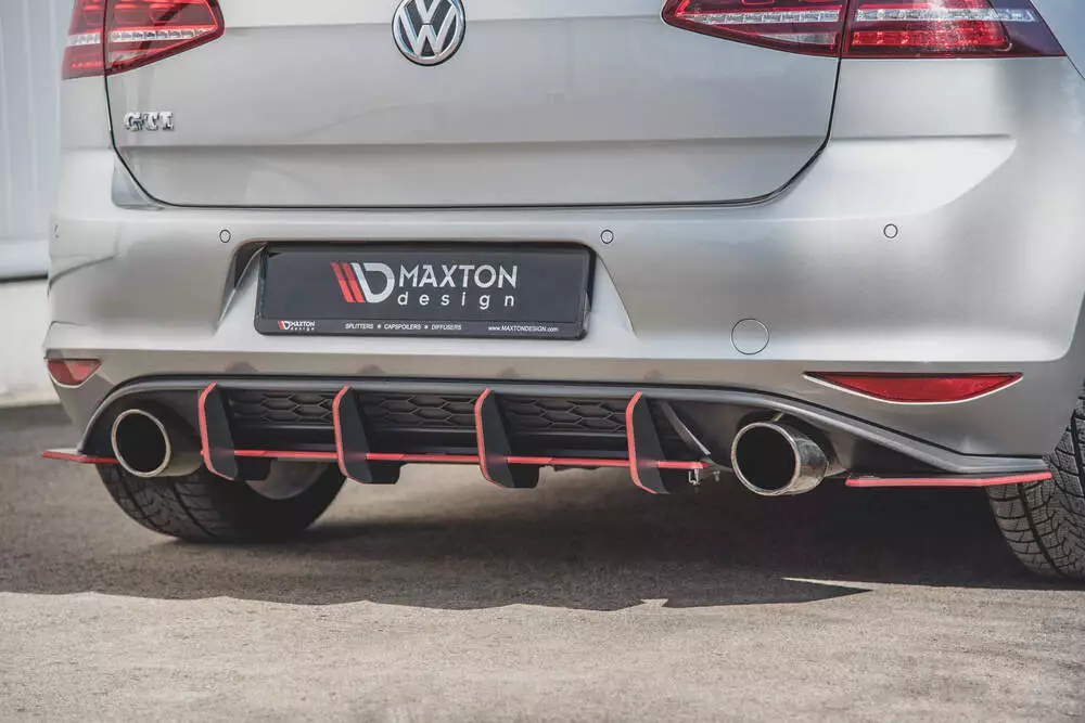 Street Pro Rear Diffuser V.2 Vw Golf 7 Gti - Image 12
