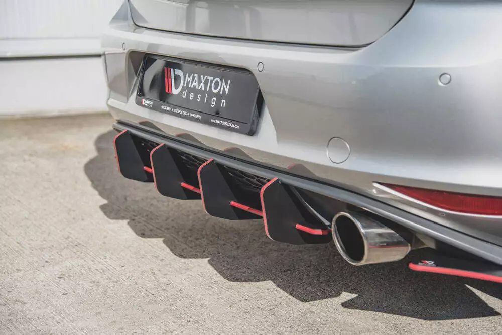Street Pro Rear Diffuser V.2 Vw Golf 7 Gti - Image 13