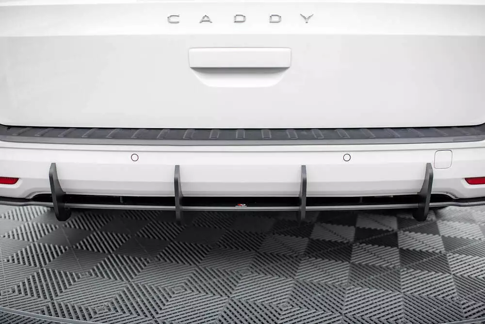 Street Pro Rear Diffuser Volkswagen Caddy Maxi Mk5 - Image 3
