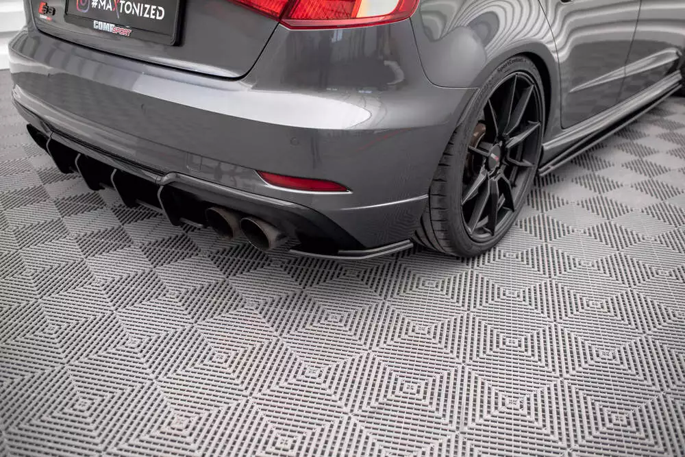 Street Pro Rear Side Splitters Audi S3 Sportback 8v Facelift