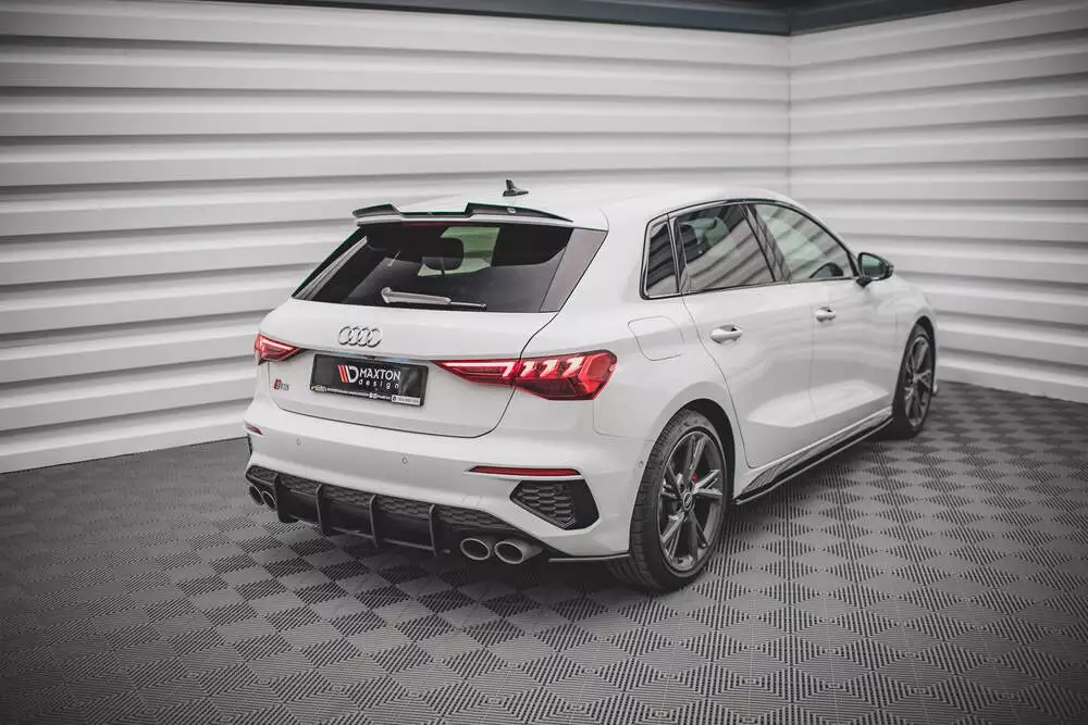 Street Pro Rear Side Splitters Audi S3 Sportback 8y - Image 2