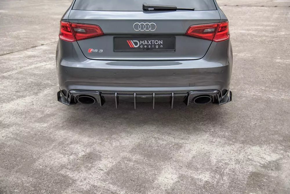 Street Pro Rear Side Splitters + Flaps Audi Rs3 8v Sportback - Image 3
