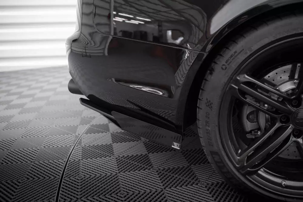 Street Pro Rear Side Splitters + Flaps Audi Rs6 Avant C6 - Image 3