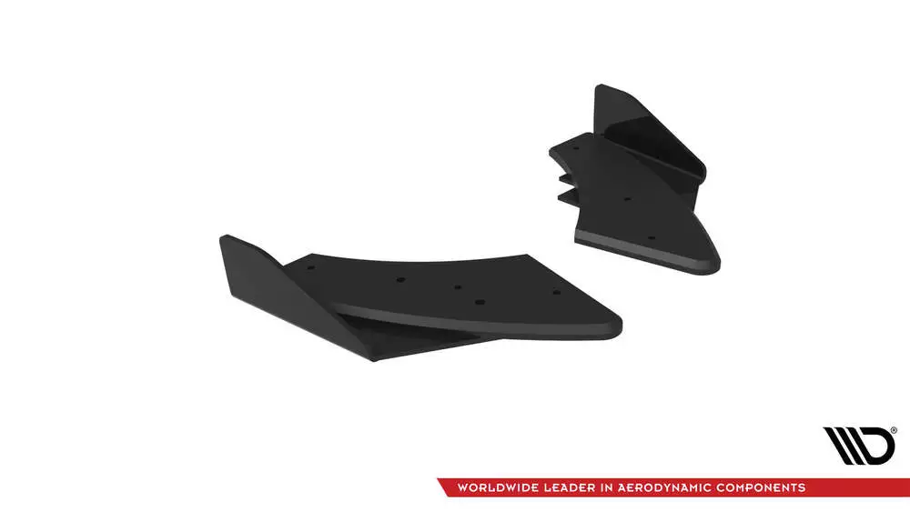 Street Pro Rear Side Splitters + Flaps Audi S3 Sportback 8y Facelift - Image 4