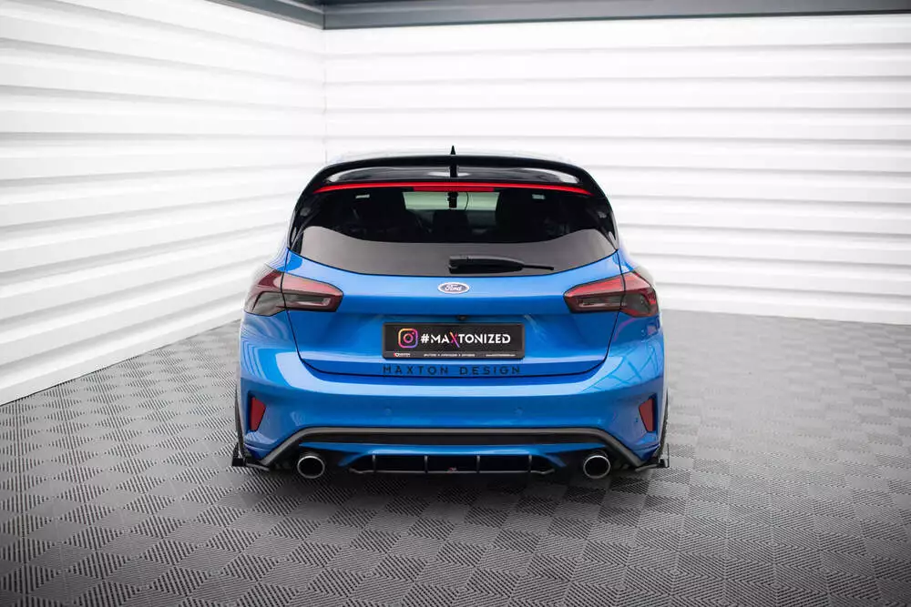 Street Pro Rear Side Splitters + Flaps Ford Focus St Mk4 - Image 5