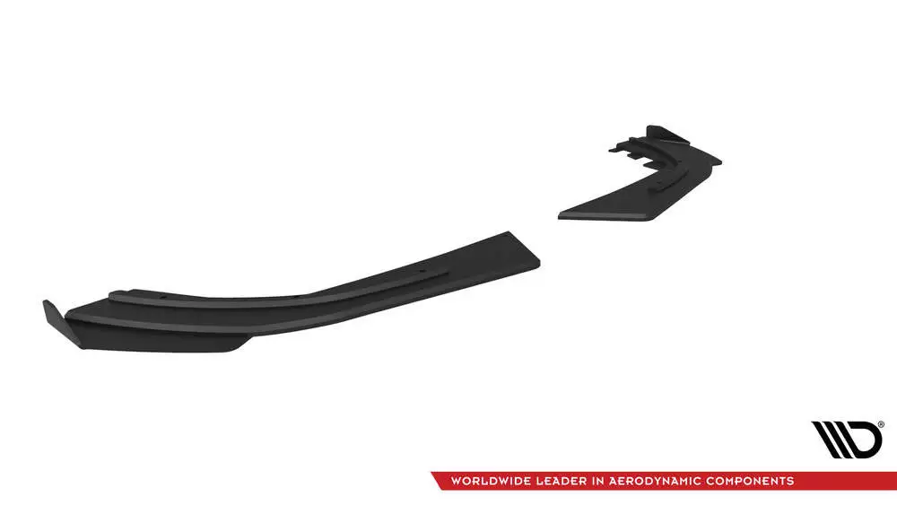 Street Pro Rear Side Splitters + Flaps Mercedes-amg A35 Hatchback W177 - Image 4