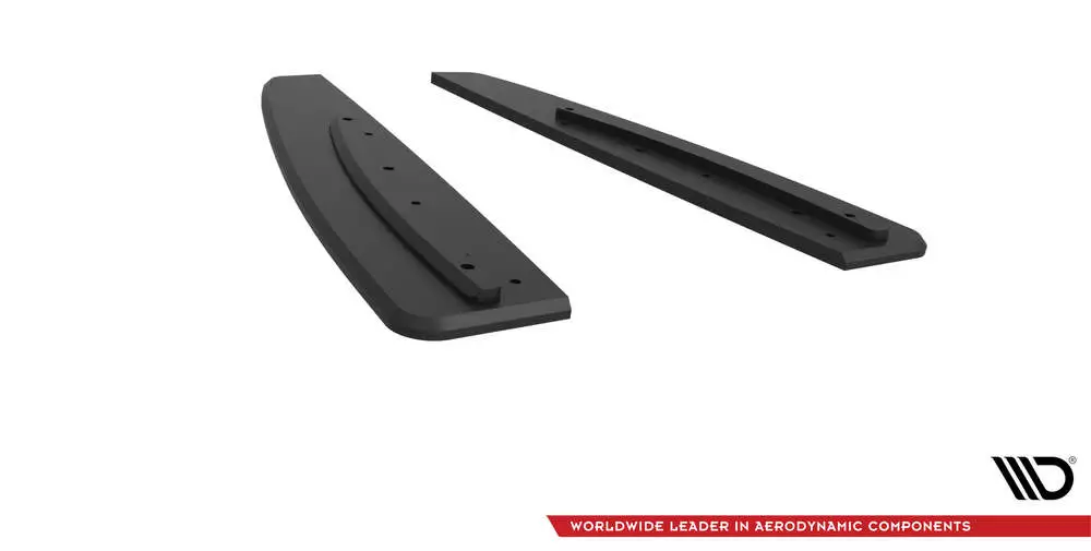 Street Pro Rear Side Splitters Mercedes-amg Cla 45 C117 Facelift - Image 5