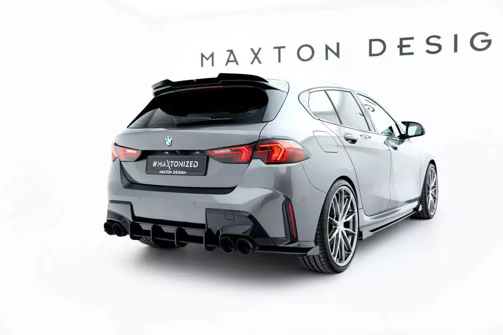 Street Pro Rear Side Splitters V.1 + Flaps Bmw M135i F70 - Image 2