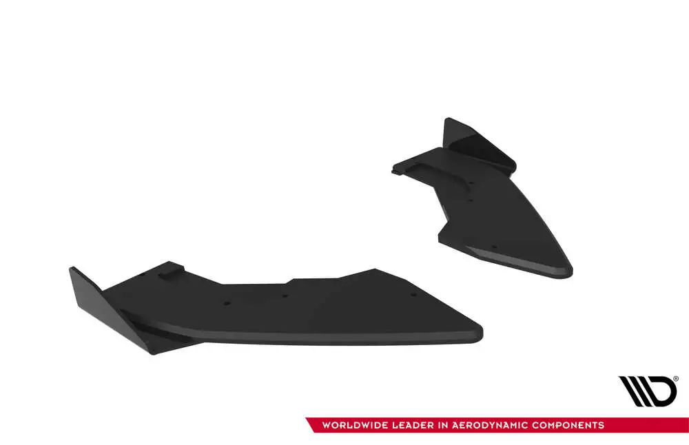 Street Pro Rear Side Splitters V.1 + Flaps Bmw M135i F70 - Image 5