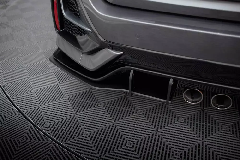 Street Pro Rear Side Splitters V.1 Honda Civic Sport Mk 10 Facelift - Image 3