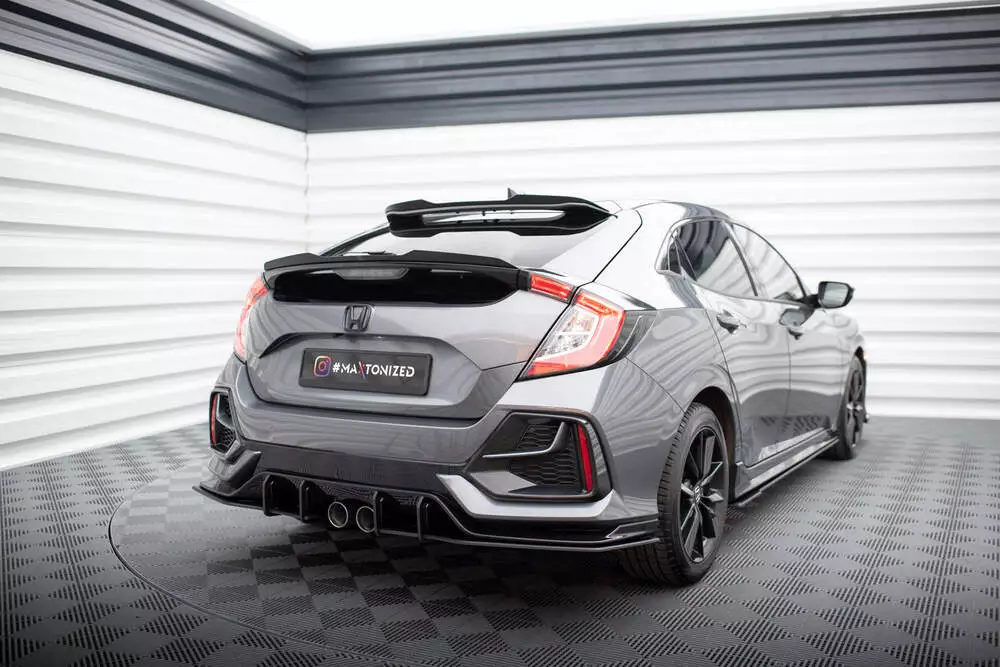 Street Pro Rear Side Splitters V.1 Honda Civic Sport Mk 10 Facelift - Image 4