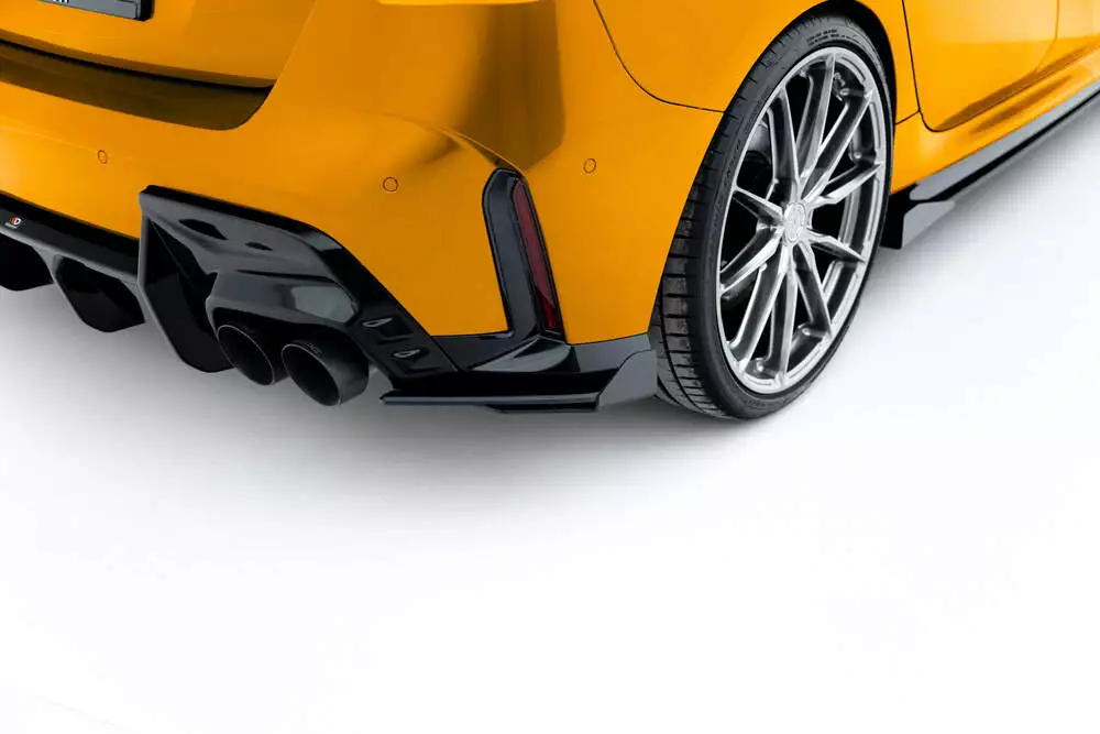 Street Pro Rear Side Splitters V.2 + Flaps Bmw 1 M-pack F70 - Image 3