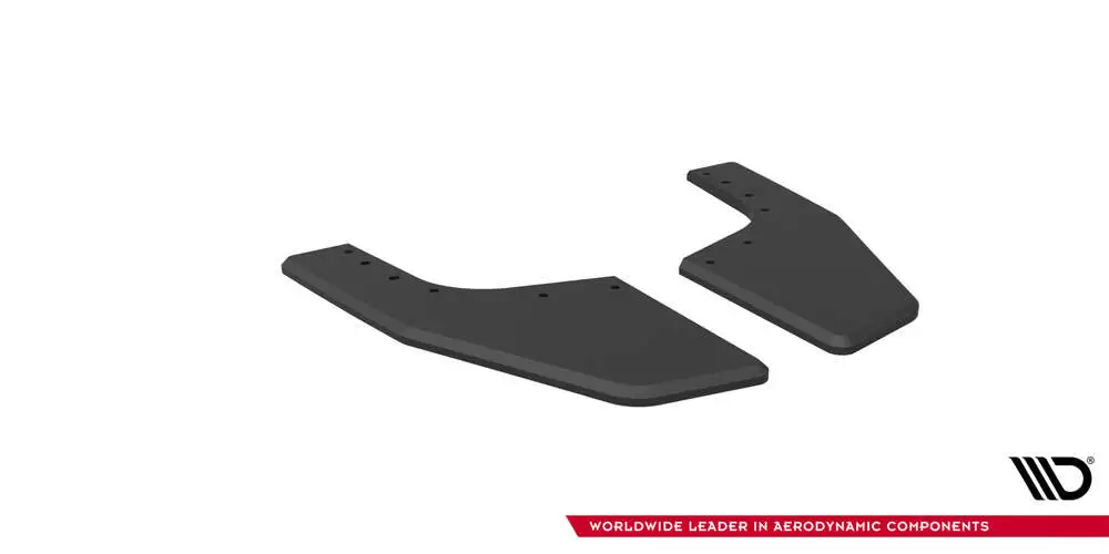 Street Pro Rear Side Splitters V.2 Volkswagen Golf R Mk8 / Mk8 Facelift - Image 4