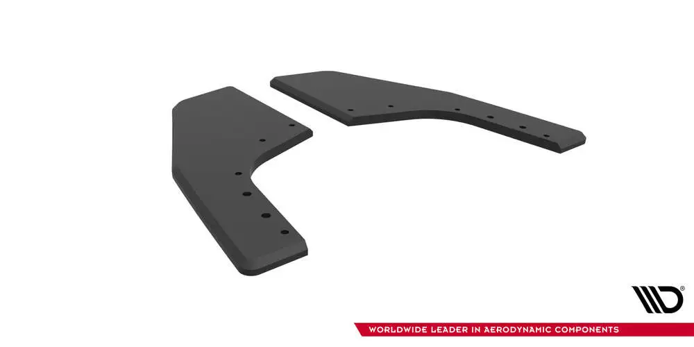 Street Pro Rear Side Splitters V.2 Volkswagen Golf R Mk8 / Mk8 Facelift - Image 5