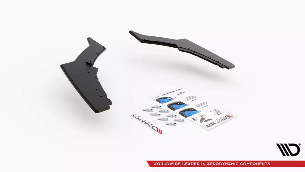 Street Pro Rear Side Splitters V.3 For Bmw 1 F20 M140i - Image 6