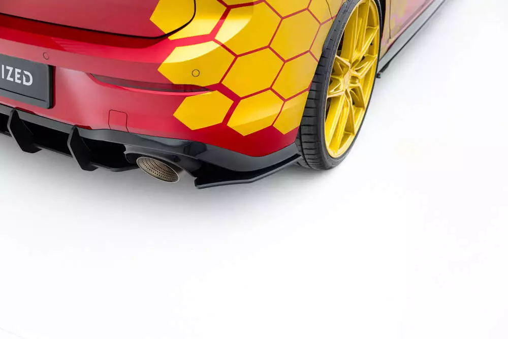 Street Pro Rear Side Splitters Volkswagen Golf Gti Clubsport Mk8 Facelift