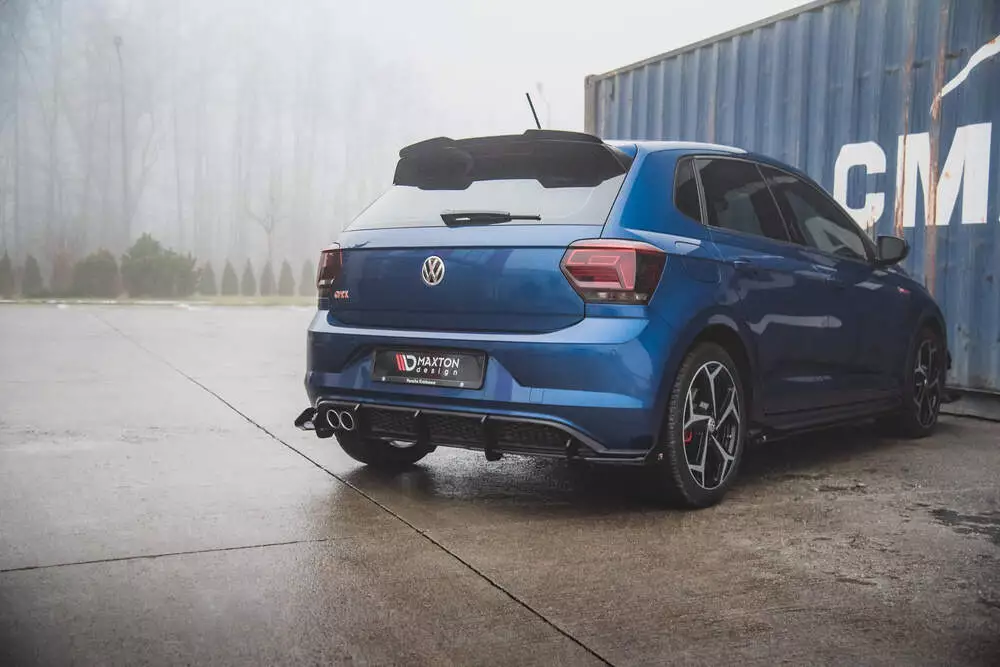 Street Pro Rear Valance + Flaps Volkswagen Polo Gti Mk6 - Image 4