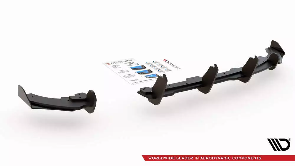 Street Pro Rear Valance + Flaps Volkswagen Polo Gti Mk6 - Image 5
