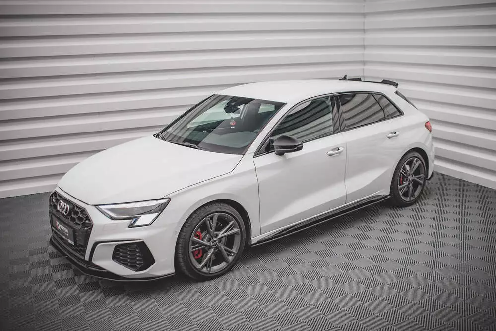 Street Pro Side Skirts Diffusers Audi S3 / A3 S-line 8y / 8y Facelift - Image 3