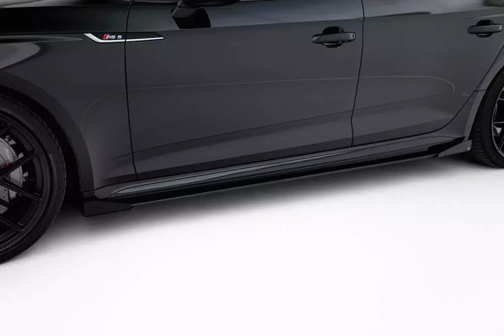 Street Pro Side Skirts Diffusers + Flaps Audi Rs5 Sportback F5