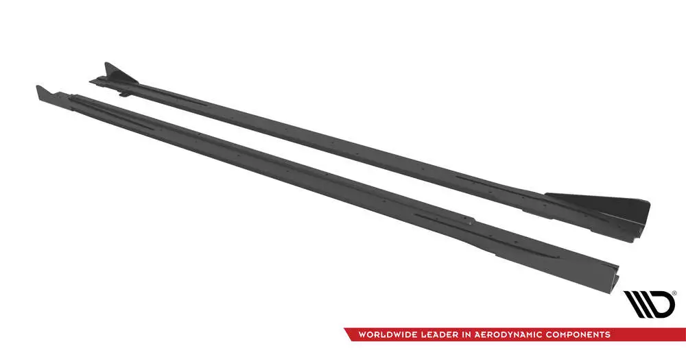 Street Pro Side Skirts Diffusers + Flaps Audi S3 / A3 S-line 8y / 8y Facelift - Image 5