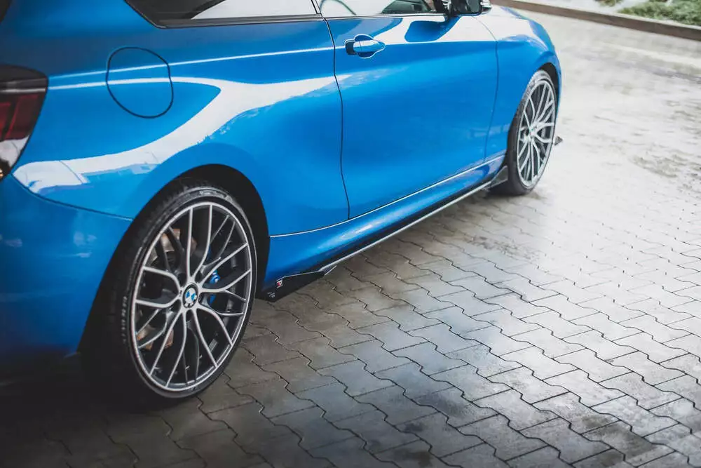 Street Pro Side Skirts Diffusers + Flaps Bmw 1 F21 M135i / M140i / M-pack - Image 3