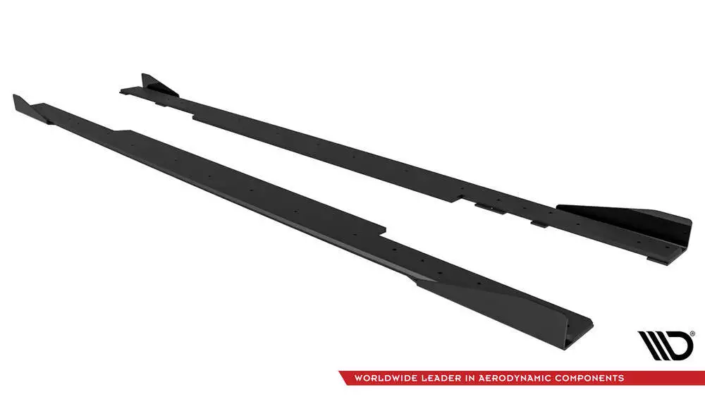 Street Pro Side Skirts Diffusers + Flaps Bmw 2 Coupe G42 - Image 5