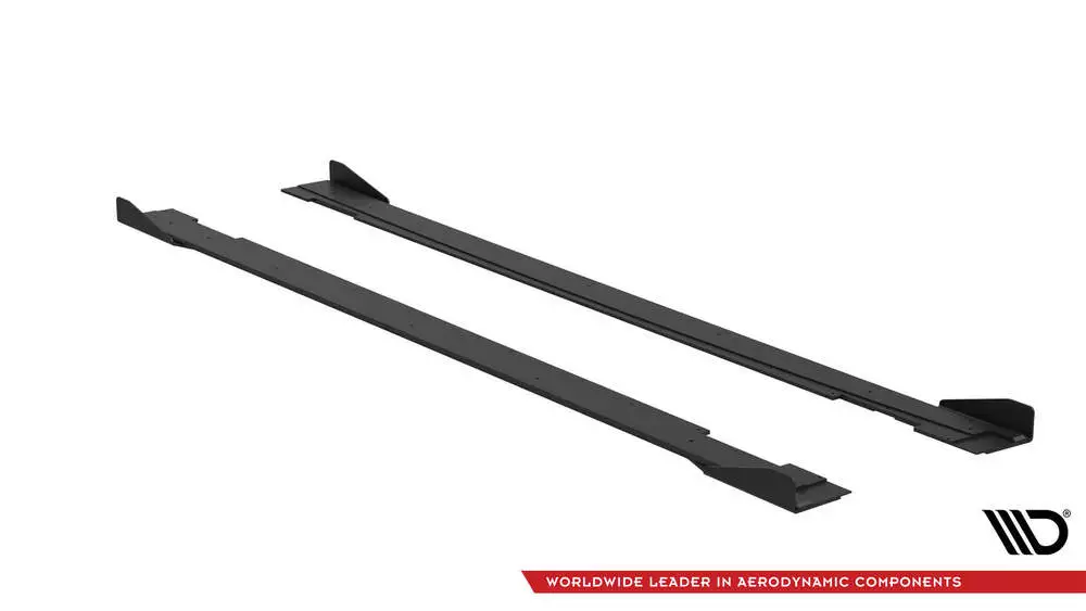 Street Pro Side Skirts Diffusers + Flaps Kia Stinger Gt / Gt-line / Standard Mk1 - Image 5