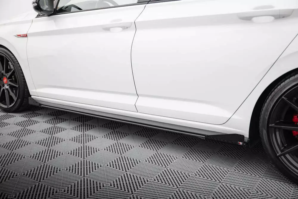 Street Pro Side Skirts Diffusers + Flaps Volkswagen Jetta Gli Mk7 - Image 3